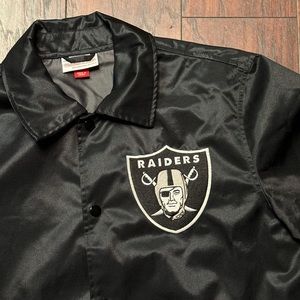 Raiders Mitchell & Ness Coach jacket